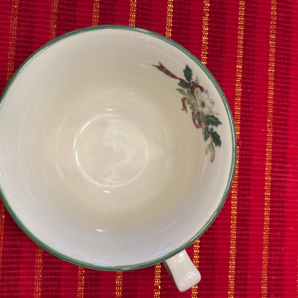 Mikado China Christmas tea cups - set of 6 - Picture 2 of 5